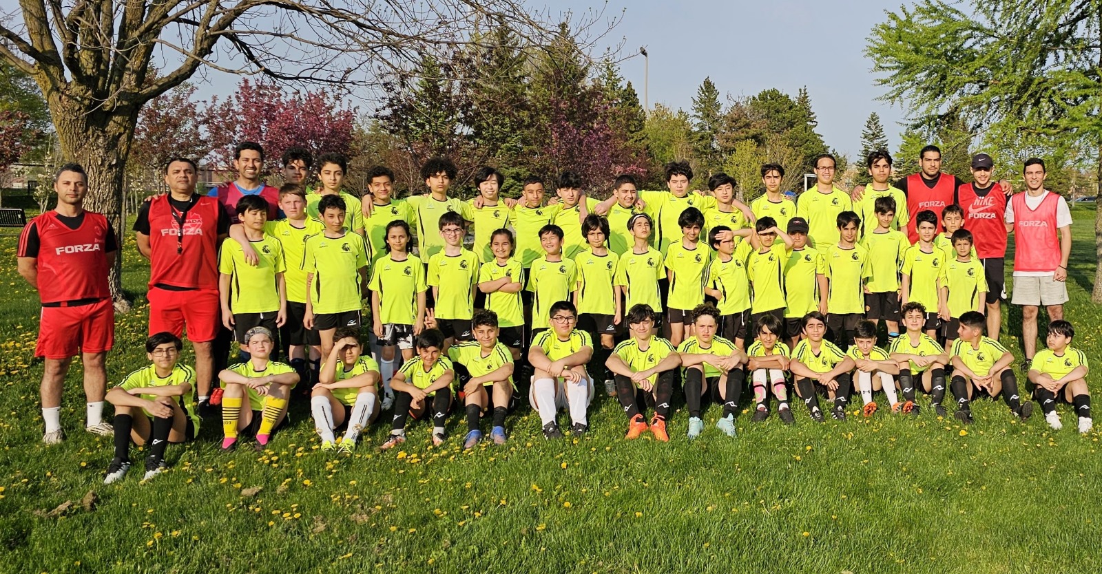 Excel Pro Soccer Academy players in action in Markham